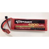 BATERIA LIPO 7.4V 4200MAH 45C CONECTOR DEANS ALTO DESEMPENHO LPB POWER LPB9343128